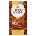 Tablete de Chocolate Ferrero Rocher Ao Leite 90g - Ferrero