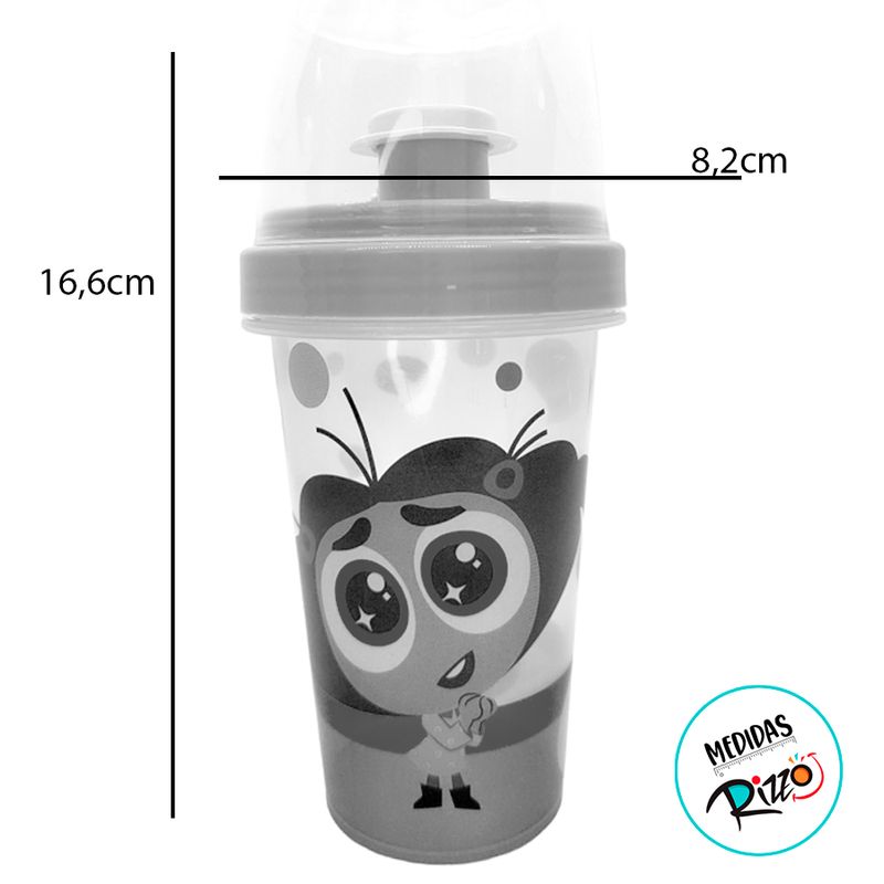 Mini Shakeira Divertidamente 2 - Inveja - 320ml - 1 unidade - Plasútil - Magazine 25