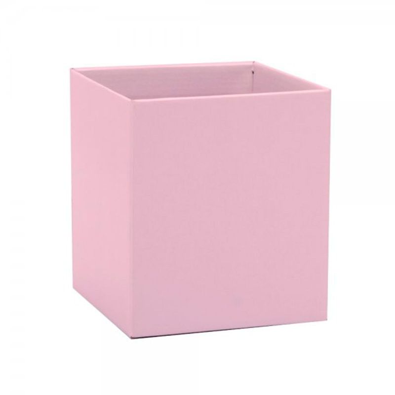 Cachepot Quadrado para Arranjos e Presentes - Rosa Quartz - 15cm - 1 unidade - Magazine 25