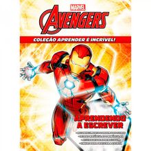 Livro Aprender é Incrível - Marvel Avengers - 1 unidade - Culturama - Magazine 25