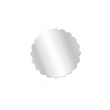 Fundo Rendado para Doces 7cm Incolor - 100 unidades - Cromus -  Magazine 25