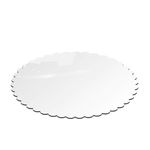 Base Para Bolo Cake Board Floral em MDF - Branco - 30cm - 1 unidade - Magazine 25