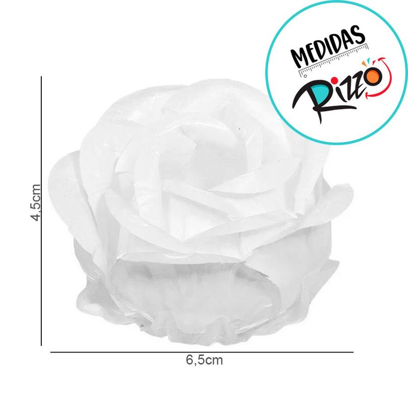 Forminha para Doces Finos - Magnolia Branco - 30 unidades - Decora Doces - Magazine 25