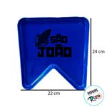 Bandeja Decorativa São João - Bandeira Azul - 1 unidade - Magazine 25