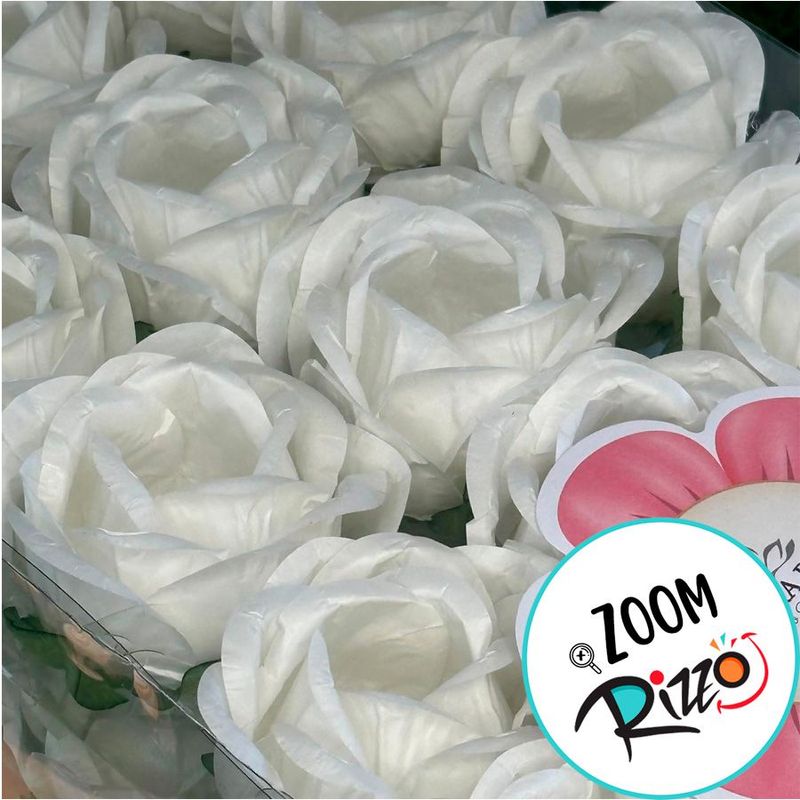 Forminha para Doces Finos - Magnolia Branco - 30 unidades - Decora Doces - Magazine 25