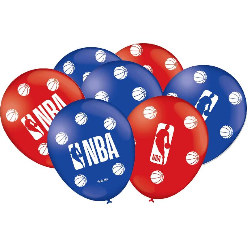 NBA Balão 9 polegadas c/25 - Festcolor