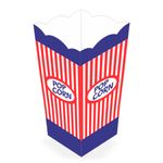 Caixa para Pipoca Pop Corn Azul c/10 - NC Toys