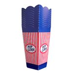 Caixa para Pipoca Pop Corn Azul c/10 - NC Toys