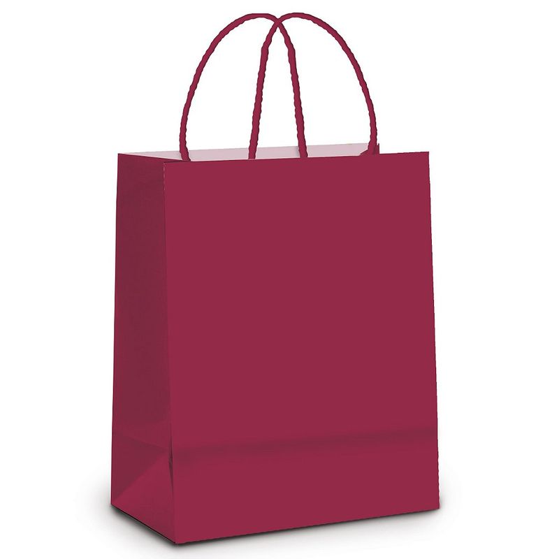 Sacola de Papel P Marsala - 21,5x15x8cm - 10 unidades - Cromus - Magazine 25