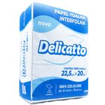 TOALHA INT 22,5X20 100% CEL DELICATTO C/1000