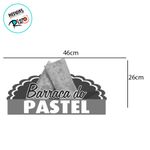 Placa de Sinalização Barraca do Pastel Festa Junina  - 1 unidade - Magazine 25