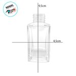 Frasco para Perfumaria de Vidro Londres - Azul - 80ml - 1 unidade - Magazine 25