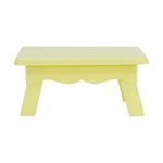 Mesinha Amarelo Bebê para Doces - 20x14cm - 1 unidade - Magazine 25