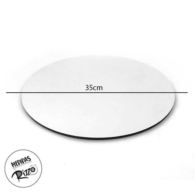 Base Para Bolo Cake Board em MDF - Branco - 35cm - 1 unidade - Magazine 25