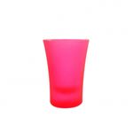 Copo Shot Neon Fluorescente em Vidro Fosco - Rosa - 60 mL - 1 unidade - AllMix - Magazine 25