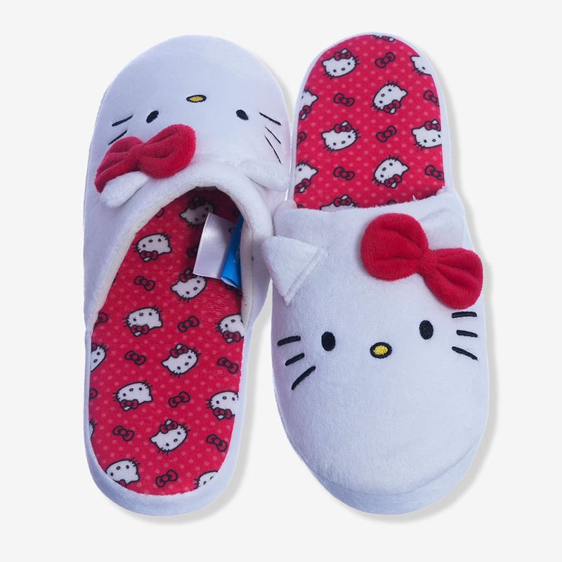 Chinelo de Quarto Hello Kitty 33/34/35