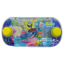 Mini Brinquedo Jogo Argola de Mão Bob Esponja - Amarelo - 1 unidade - Magazine 25