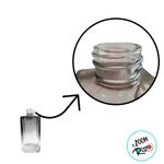 Frasco para Perfumaria de Vidro Retangular - Londres Degradê Fume - 250ml - 1 unidade - Magazine 25