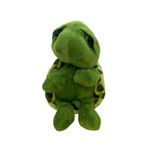Tartaruga de Pelúcia - Verde - 18cm - 1 unidade - Magazine 25