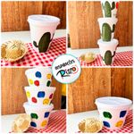 Pote Isopor Térmico - 480ml  - 20 unidades - Magazine 25