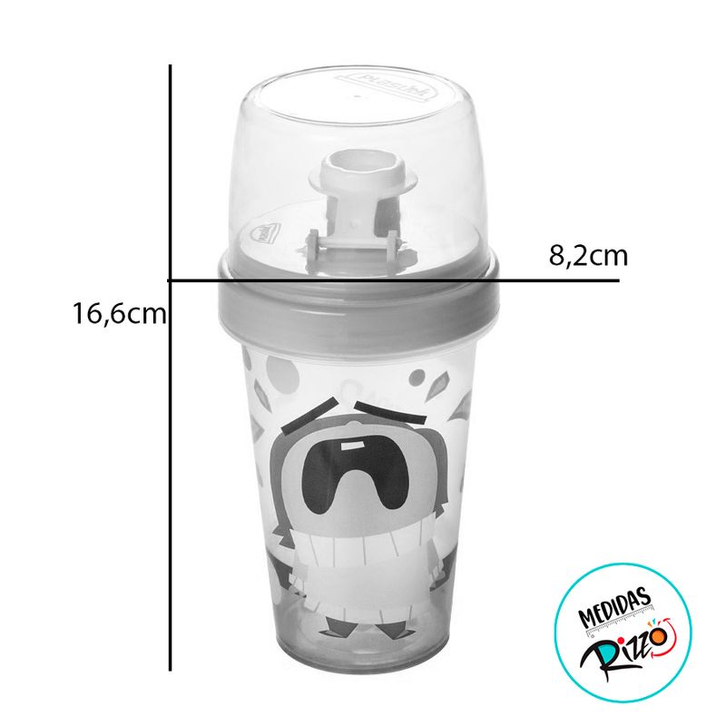 Mini Shakeira Divertidamente 2 - Tristeza - 320ml - 1 unidade - Plasútil - Magazine 25