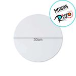Base Para Bolo Cake Board em MDF - Branco - 30cm - 1 unidade - Magazine 25