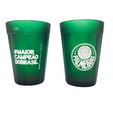 Copo Americano - Palmeiras Verde Fosco - 190ml - 2 unidades - Allmix Presentes - Magazine 25