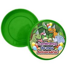 Latinha Plástica 5x1 Lembrancinha Dinossauros