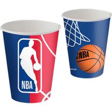 NBA Copo Papel c/8 - Festcolor