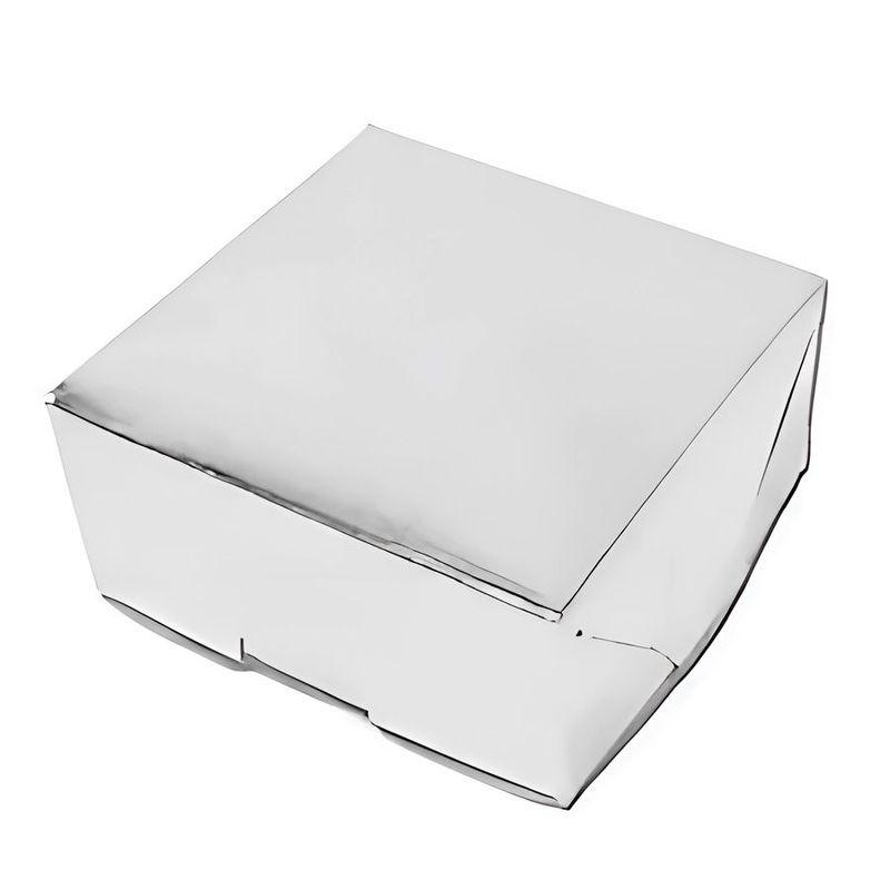Caixa sem Visor S16 (7cm x 7cm x 3cm) Prata - 10 unidades - Assk - Magazine 25