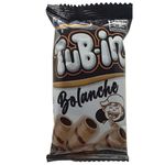 Tubinho de Wafer Tub In Recheio Bolanche Chocolate 30g - Montevérgine