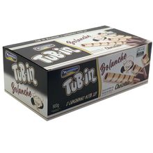 Tubinho de Wafer Tub In Recheio Bolanche Chocolate 30g c/30 - Montevérgine