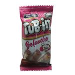 Tubinho de Wafer Tub In Recheio Bolanche Morango 30g c/30- Montevérgine