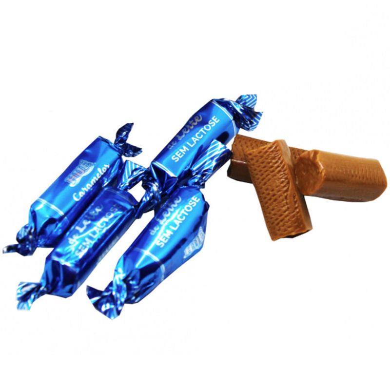 Bala Toffee Caramelo de Leite Diet 100g - Hué