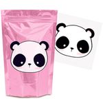 Festa Panda - Kit Sacolinha com Transfer 08 Un