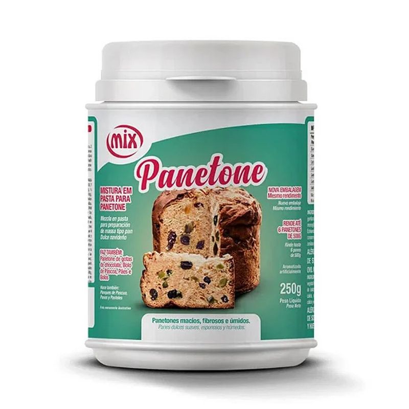 Preparo para Panetone Pasta 250g - Mix - Rizzo