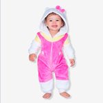 Macacão Kigurumi Baby Hello Kitty 2 Anos