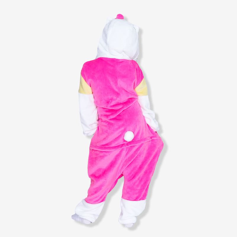 Macacão Kigurumi Infantil Hello Kitty de 7 a 8 Anos