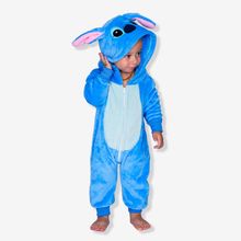 Macacão Kigurumi Baby Stitch 1 Ano – Disney