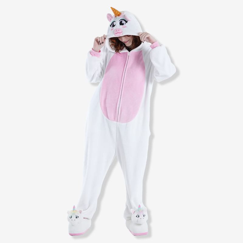 Macacão Kigurumi Unicórnio - Zonacriativa M