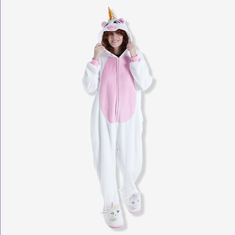Macacão Kigurumi Unicórnio - Zonacriativa M