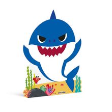 Silhueta De Chão Daddy Shark Azul - Festa Baby Shark - 01 unidade - Cromus - Magazine 25