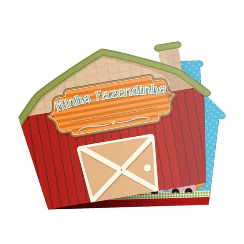 Fazendinha Convite c/8 - Regina