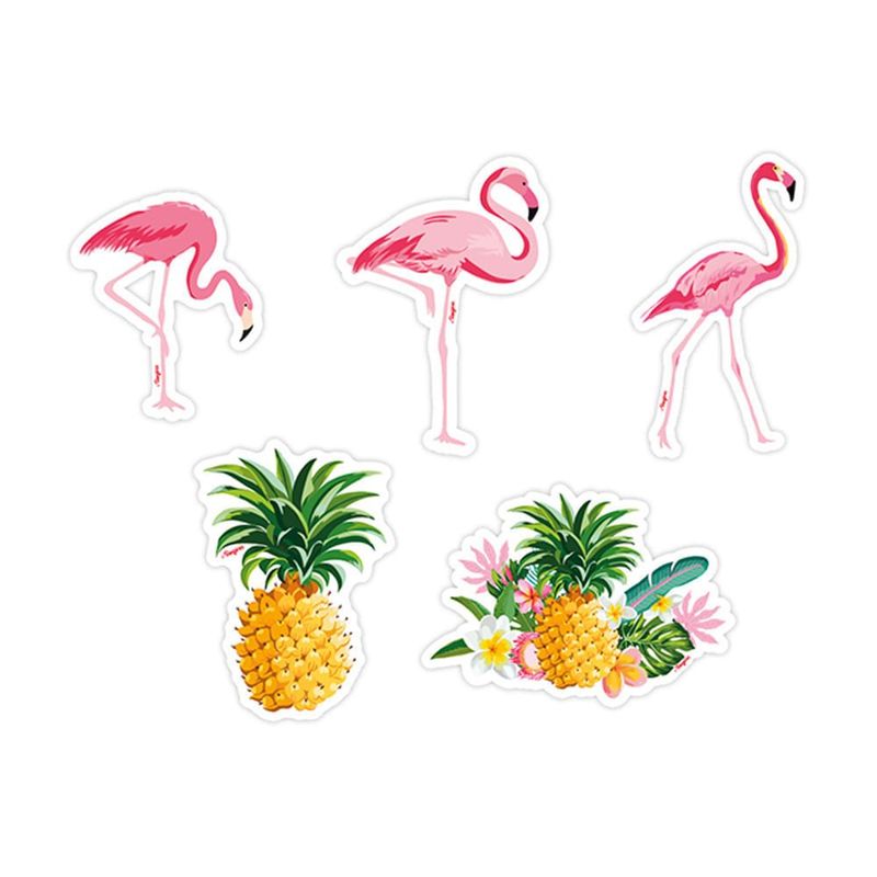 Flamingo Mini Personagens Decorativos c/58 - Regina