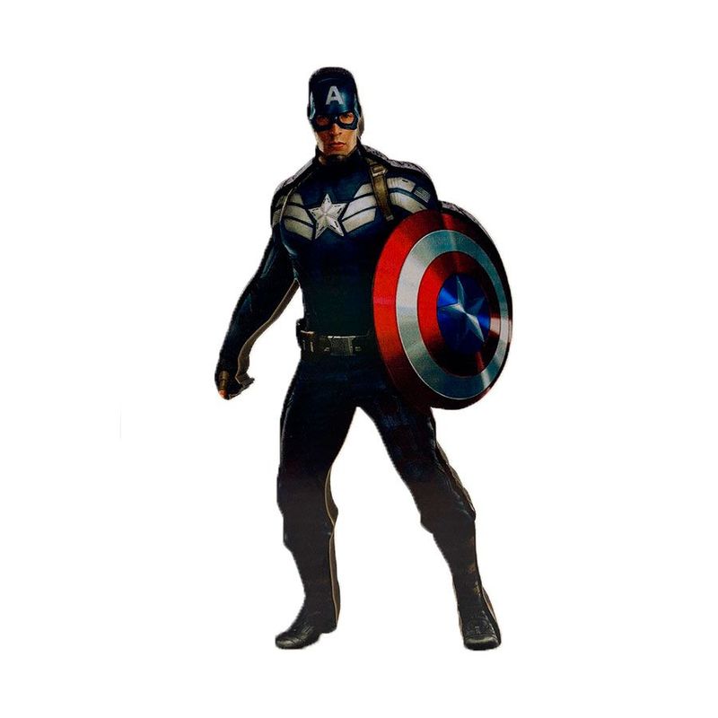 Personagem MDF Capitão America - 1 unidade - Rizzo