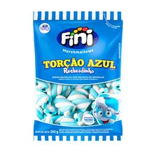 Marshmallow Torção Azul Recheadinho - 250 g - 1 unidade - Fini - Magazine 25