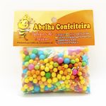 Mini Confeito - Sprinkles Circo - 60 gramas - Abelha Confeiteira - Magazine 25