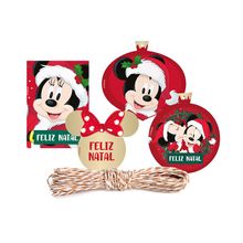 Kit Fechamento P/ Presente - Natal Disney - 1 UN - Cromus - Magazine 25