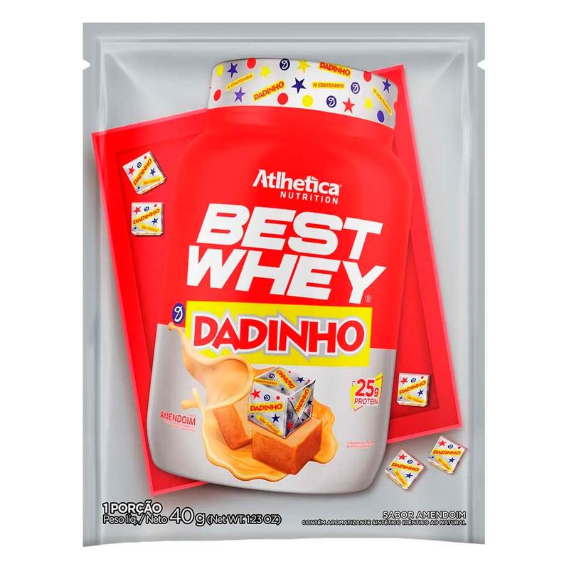 Best Whey Dadinho Sachê 40g - Atlhetica Nutrition