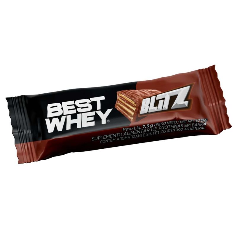 Best Whey Blitz Barra Wafer Chocolate 105g - Atlhetica Nutrition